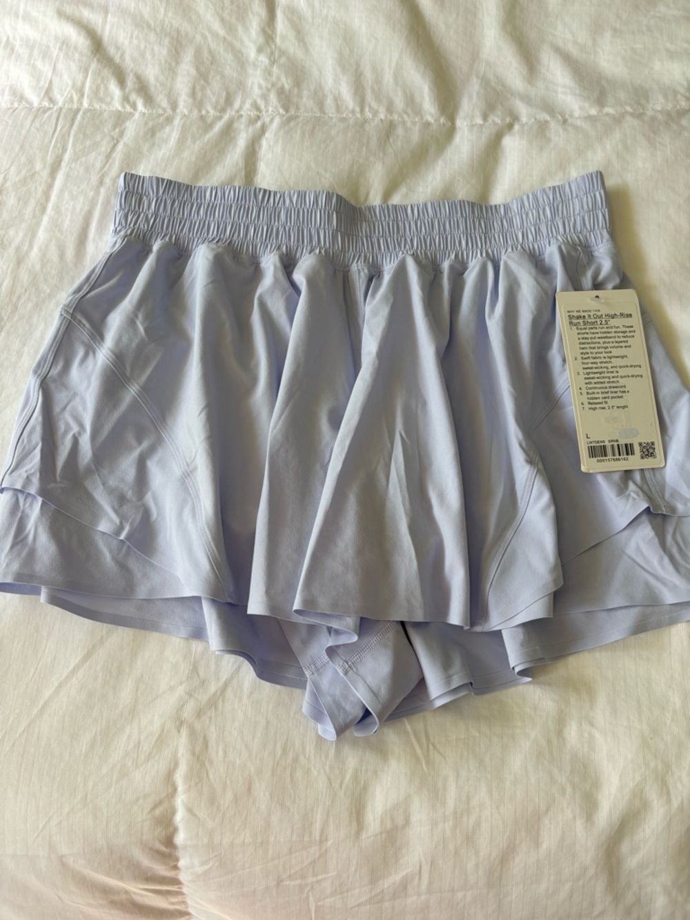 lululemon athletica Light Lavender Athletic Shorts